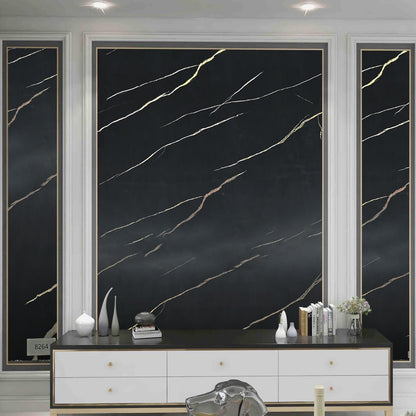 PVC-Paneel 260x120cm BLACK MARBLE