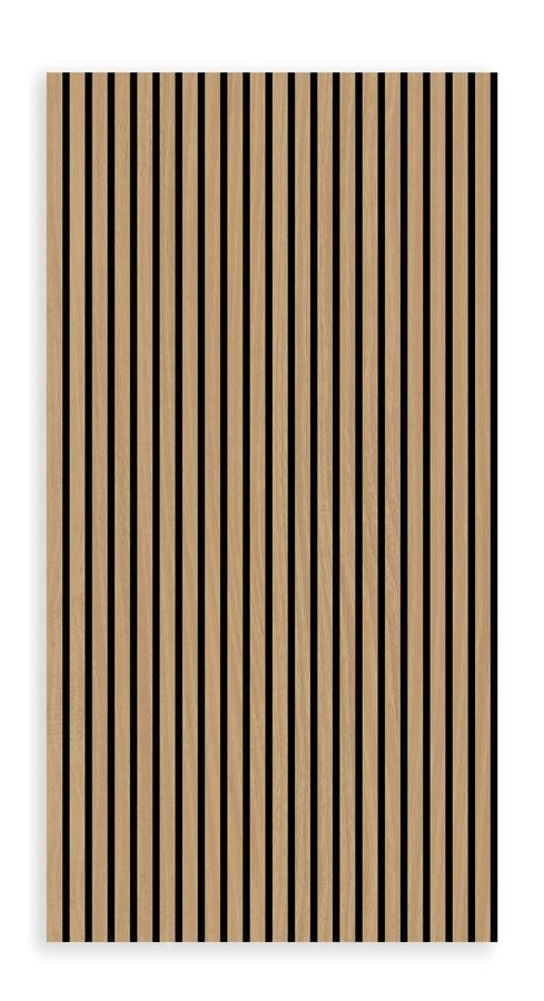 Akustikpaneel 240x60cm TEAK