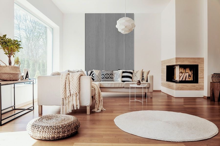 Akustikpaneel 240x60cm SILVER OAK