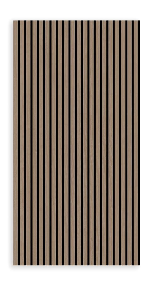 Akustikpaneel 240x60cm  WALNUT