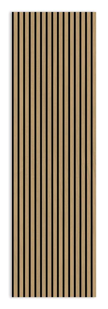 Akustikpaneel 260x60cm NATURAL WOOD