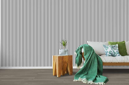 Akustikpaneel 260x60cm BLACK WHITE