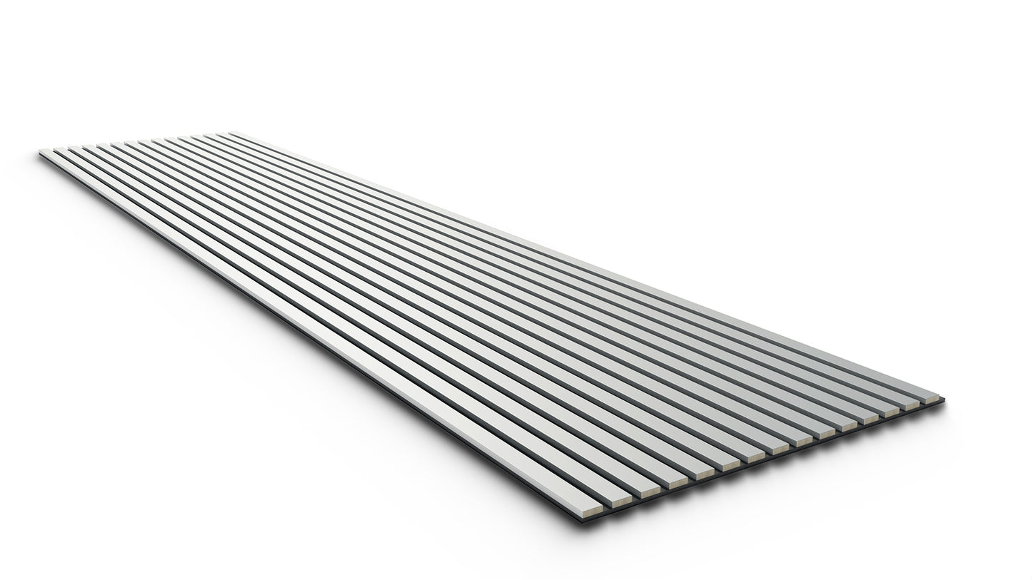 Akustikpaneel 260x60cm SILBER